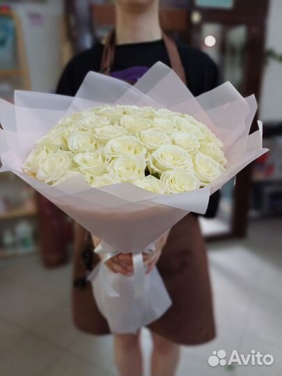 Букеты из 21 35 51 101 розы, пионы, полевые цветы