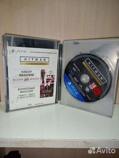 Hitman 1 Steelbook edition ps4
