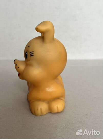 Резиновая игрушка СССР Собака