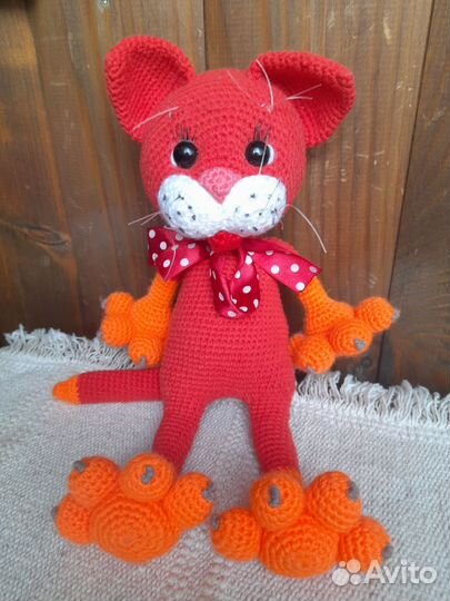 Вязаные игрушки ручной работы