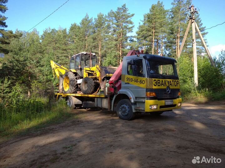 Эвакуатор - трал, перевозка спецтехники