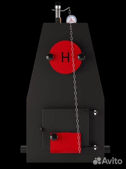 Твердотопливный котёл 8 квт