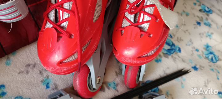 Коньки и ролики 2 в 1