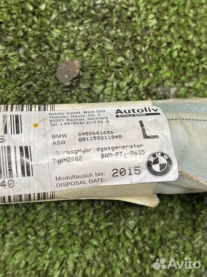 Подушка безопасности L шторка BMW 3 E46