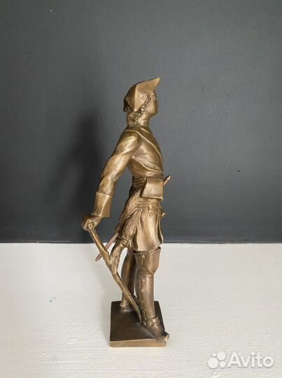 Петр первый бронзовая статуэтка СССР