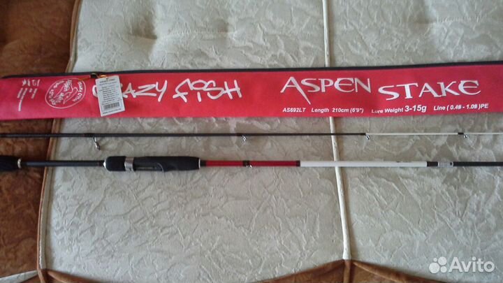 Спиннинг crazy fish