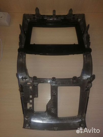 Рамка для магнитолы toyota alphard/vellfire