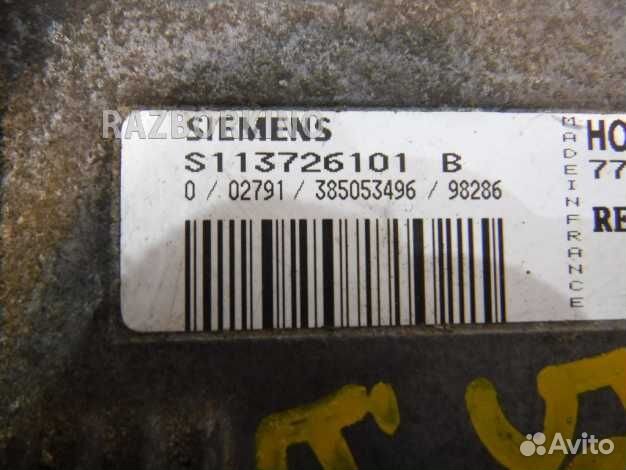 Блок управления двигателем 7700112805