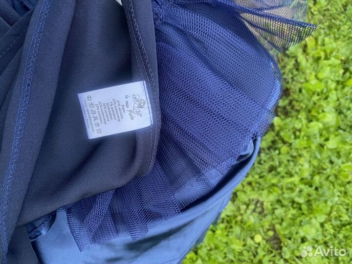 Школьный сарафан,синий,форма,платье,la mia perla