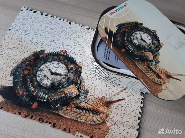 Уникальный деревянный пазл