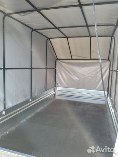 Тент на прицеп аэро 2.5м*1.3м h 1.5м Спутник