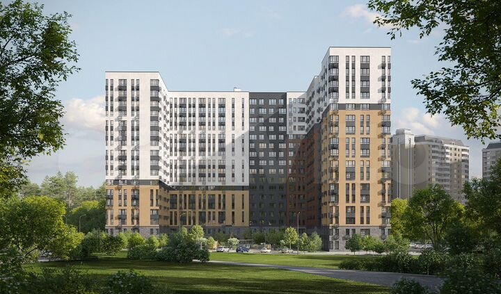 1-к. квартира, 38,7 м², 17/17 эт.