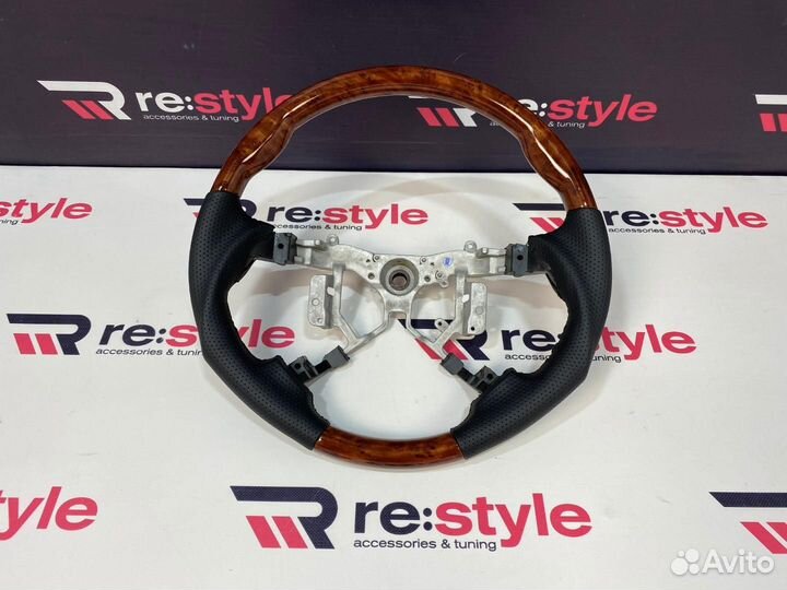 Руль Toyota Camry 40 Design Дерево косточка D2108