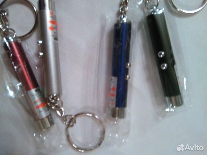 Лазерная указка с подсветками Есть брелки-фонарики