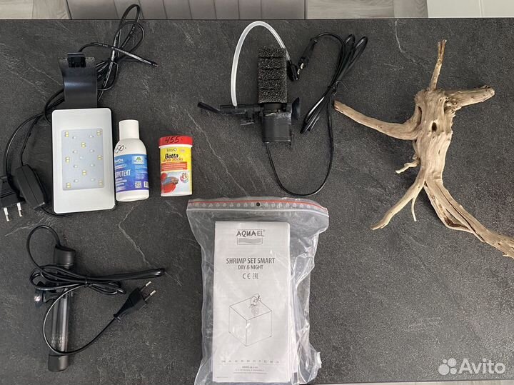 Аквариум aquael shrimp SET DAY & night (19 л)