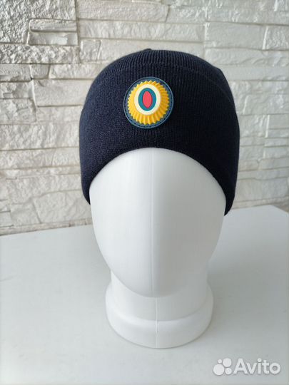 Шапка тонкая весна, осень с какардой ппс