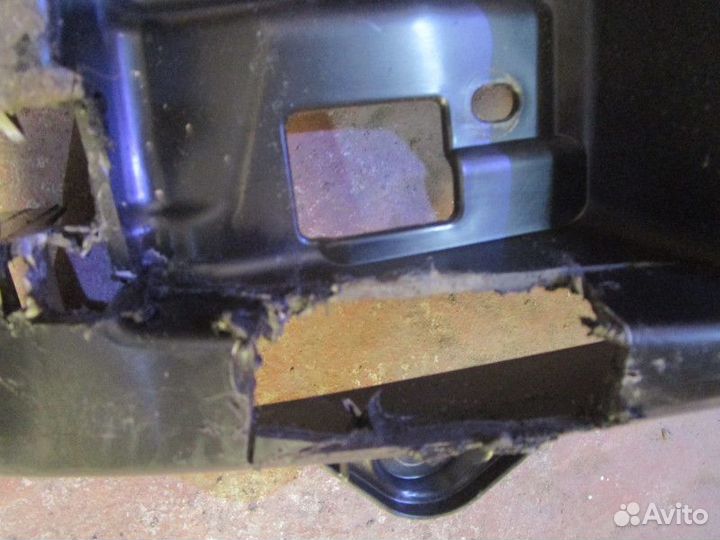 Усилитель заднего бампера Renault Duster 2012 (пла