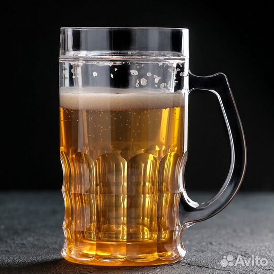 Кружка для пива охлаждающая 450 мл 4298381