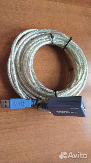 USB кабель 2.0 male - 2.0 female Trendnet, 3.8 м