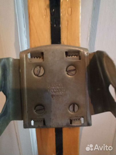 Лыжи беговые СССР деревянные