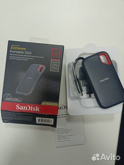 Portable SSD SanDisk 500GB