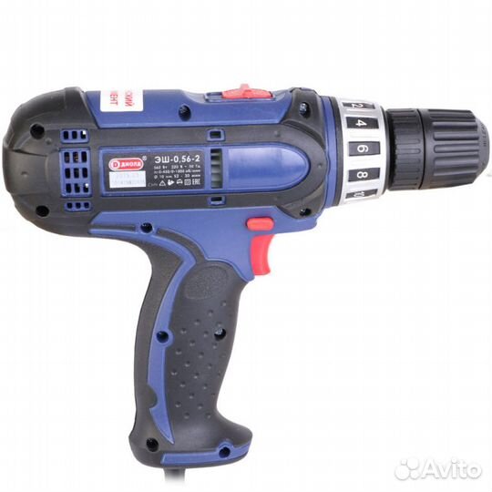 Дрель-шуруповерт электрическая Диолд эш-0,56-2