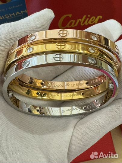 Браслет Cartier love с отверткой