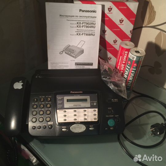 Факс-телефон Panasonic-KX-FT908RU