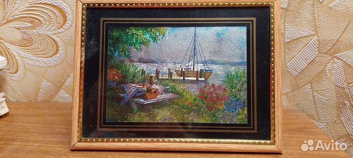 Эстампы с видами природы