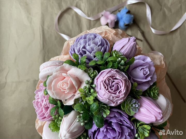 Букет из мыла