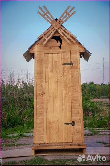 Дачный туалет с установкой HME562