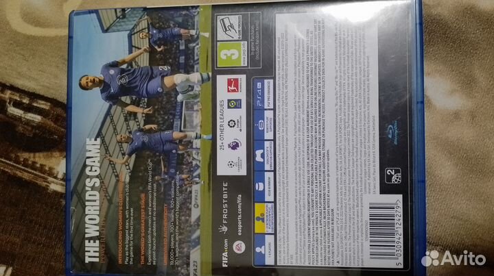 Диски на ps4 fifa 23