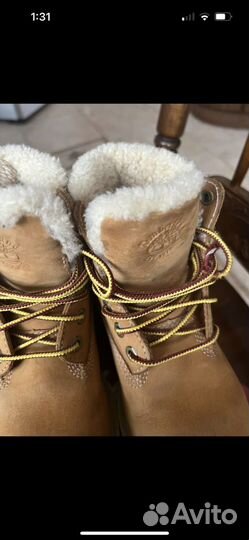 Ботинки детские зимние timberland