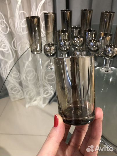 Стаканы рюмки