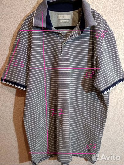 Футболка Поло Bugatti 100% superior cotton L