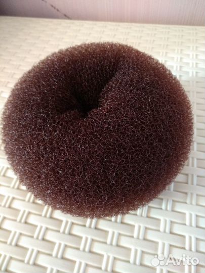 Бублик / валик /шиньон для пучка волос. 15 см