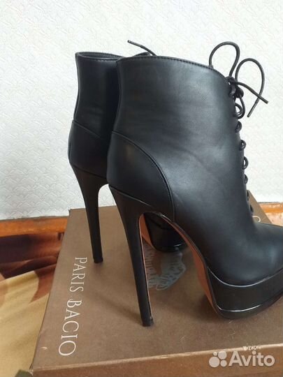 Ботильоны натуральная кожа новые