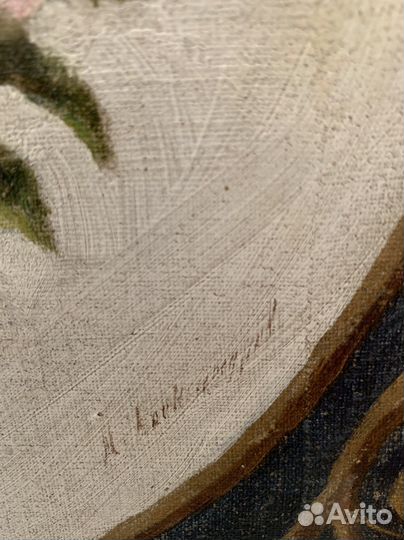 Антикварная картина М.А.Александров 1880