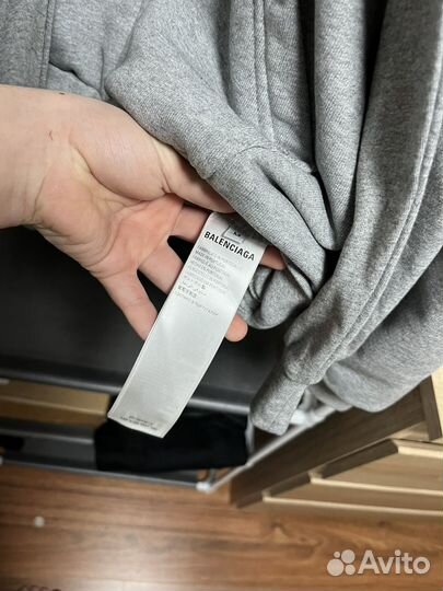 Balenciaga incognito zip up hoodie оригинал
