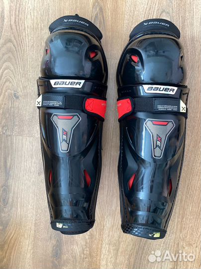 Щитки хоккейные bauer vapor 3X “14”