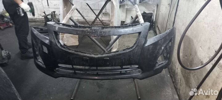 Бампер передний на Chevrolet Cruze 2014 рестайлинг