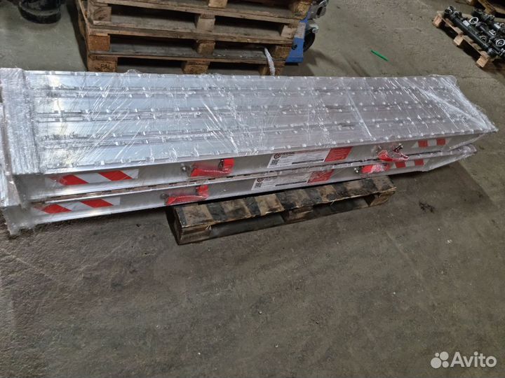 Аппарели алюминиевые для трала