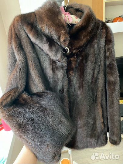 Шубка норковая р 48-52