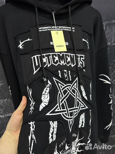 Худи Vetements Hardcore