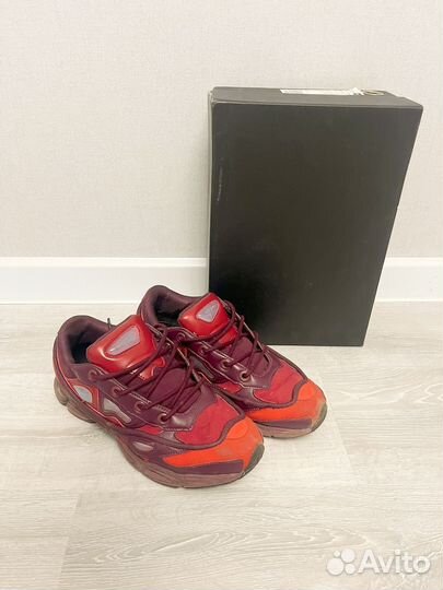 Кроссовки adidas raf simons ozweego 3 burgundy
