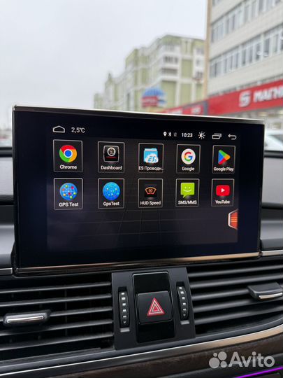 Сенсорных экран / магнитола Audi A6 C7