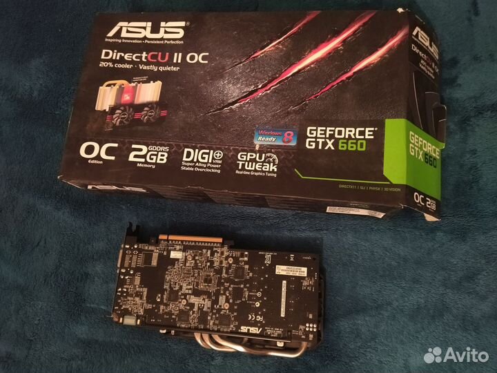 Видеокарта Asus GTX 660 2Gb