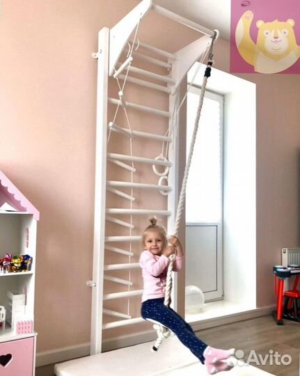 Шведская стенка + комплект аксессуаров