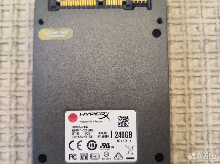 SSD диск kingston 2.5