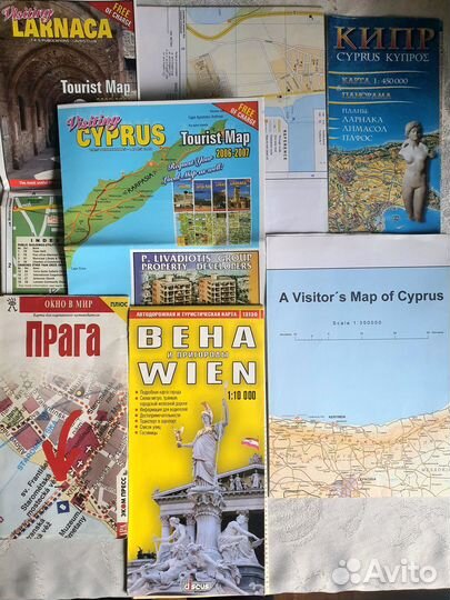 Путеводители, карты